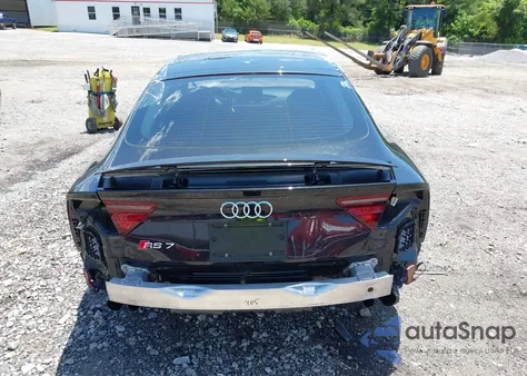 2017 Audi Rs 7 4.0T Performance Prestige from USA, damaged, VIN WUAWRBFC4HN902942